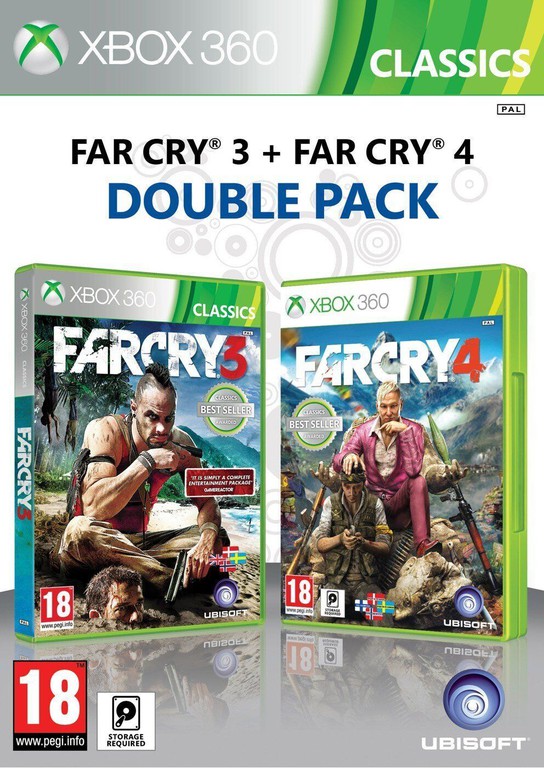Far Cry 3 + Far Cry 4 (Double Pack) / Xbox 360