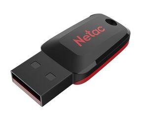 NETAC USB Flash Drive U197, 32GB, USB 2.0, μαύρο - NT03U197N-032G-20BK