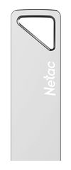 NETAC USB Flash Drive U326, 32GB, USB 2.0, ασημί - NT03U326N-032G-20PN
