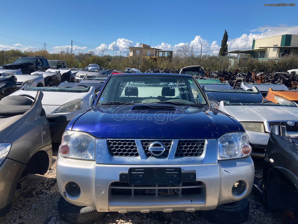 NISSAN NAVARA ΤΕΤΡΑΠΟΡΤΗ ΚΑΜΠΙΝΑ ΚΟΜΠΛΕ  4Χ4 D22 133PS