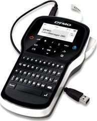 Dymo Labelmanager 280 With Case Ηλεκτρονικός Ετικετογράφος Χειρός σε Μαύρο Χρώμα - (S0968990)