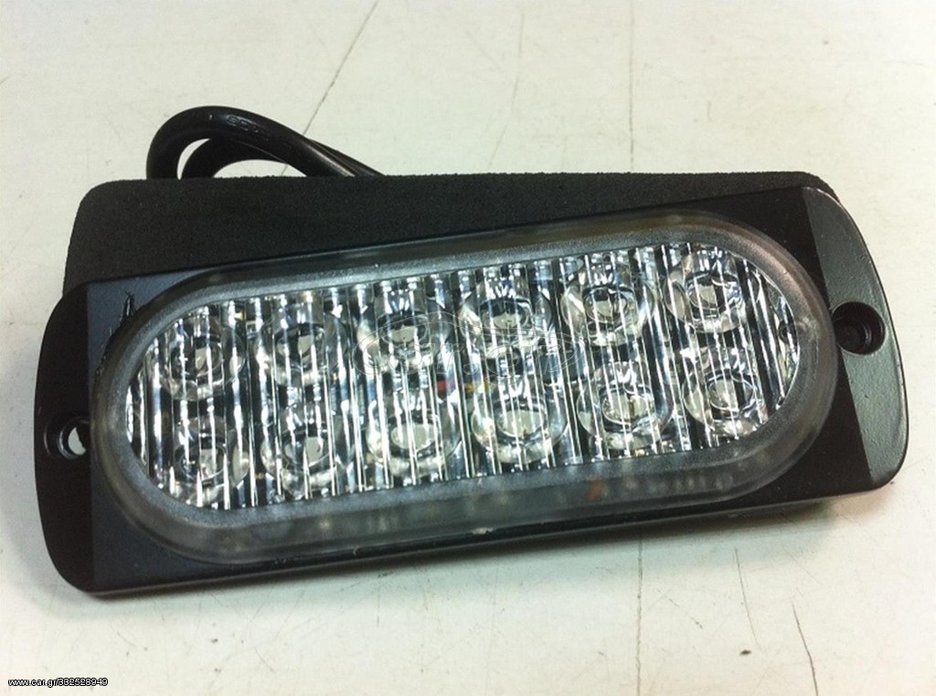 ΦΑΝΑΡΙ LED STROBE DC12V-24V TW