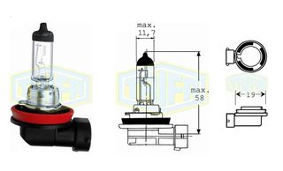 ΛΑΜΠΑ ΙΩΔΙΟΥ Η11 12V-55W