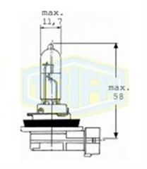 ΛΑΜΠΑ ΙΩΔΙΟΥ Η9 12V-65W