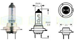 ΛΑΜΠΑ ΙΩΔΙΟΥ Η7 12V-55W ΡΧ 26d