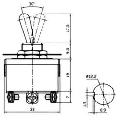 Διακόπτης Toggle ON-OFF-ON, Διπολικός-thumb-1
