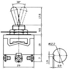 Διακόπτης Toggle ON-OFF-ON, Μονοπολικός-thumb-1