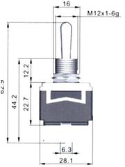Διακόπτης Toggle (ON)-OFF, Μονοπολικός-thumb-1