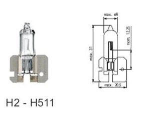 ΛΑΜΠΑ ΙΩΔΙΟΥ Η2 24V-70W