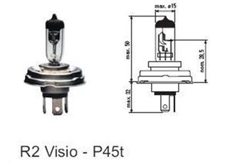 ΛΑΜΠΑ ΙΩΔΙΟΥ Η4 12V Ρ45Τ 60/55W