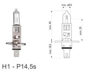 ΛΑΜΠΑ ΙΩΔΙΟΥ Η1 24V-70W