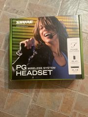 SHURE / PG WIRELESS SYSTEM HEADSET/ MICROPHONE+TRANSMITTER+WIRELESS RECEIVER.