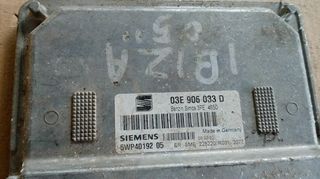 SEAT IBIZA '05 ΕΓΚΕΦΑΛΟΣ SIEMENS ΚΩΔΙΚΟΣ : 03E906033D , 3PE4650 ΟΤΙ ΘΕΛΕΤΕ ΡΩΤΗΣΤΕ ΜΑΣ ΑΠΟΣΤΟΛΗ ΣΕ ΟΛΗ ΤΗΝ ΕΛΛΑΔΑ.