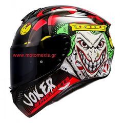 Κράνος MT Targo Joker A1 gloss μαύρο, fluo μαύρο/κίτρινο, mat μπλε  THΛ 2310512033