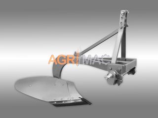 Agrimac Αλέτρι μονόϋνο 14″ με ρύθμιση κλίσης MOA14i