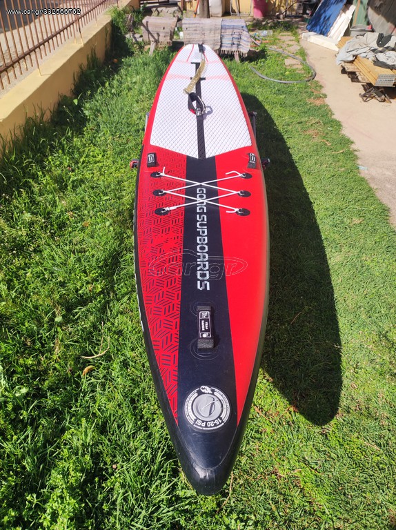 Car.gr Θαλάσσια Σπόρ supstand up paddle '22 Gong inflatable 12,6x26 race.