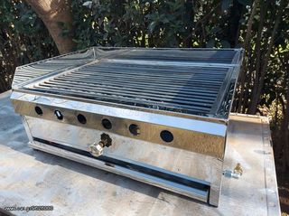 Ψησταριά υγραερίου νερού 60x40cm-thumb-1