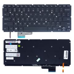 Πληκτρολόγιο Laptop Keyboard για Dell XPS 14 L421x 15 L521x 0581KD 083FHX 09NXKD 09WKGH 0TDVVC 9Z.N7NBC.00F 9Z.N7NBC.00G NSK-L62BC US Μαύρο Backlight (Κωδ.40019US)