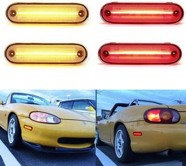 MAZDA MX5 NA - NB - NBFL Led Sidemarker Lamps-thumb-2