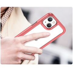 Outer Space Case iPhone 14 hard cover with a gel frame red-thumb-4