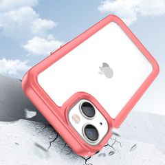 Outer Space Case iPhone 14 hard cover with a gel frame red-thumb-2