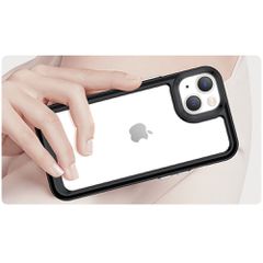 Outer Space Case iPhone 14 Plus hard cover with a gel frame black-thumb-3