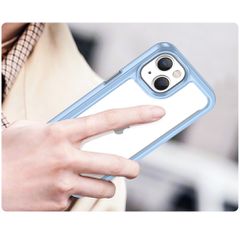 Outer Space Case iPhone 14 Plus hard cover with gel frame blue-thumb-4