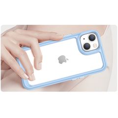 Outer Space Case iPhone 14 Plus hard cover with gel frame blue-thumb-3