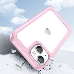 Outer Space Case iPhone 14 Plus hard cover with a gel frame pink-thumb-2