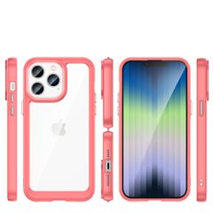Outer Space Case iPhone 14 Pro hard cover with a gel frame red-thumb-1