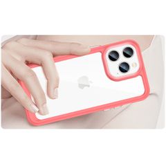 Outer Space Case iPhone 14 Pro Max hard cover with a gel frame red-thumb-3