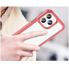 Outer Space Case iPhone 14 Pro Max hard cover with a gel frame red-thumb-4