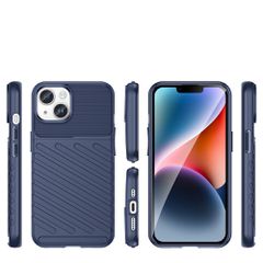 Thunder Case iPhone 14 Plus blue armored case-thumb-1