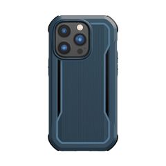 Raptic X-Doria Fort Case iPhone 14 Pro with MagSafe armored blue cover