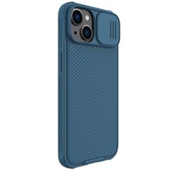 Nillkin CamShield Pro Case iPhone 14 Plus Armored Cover Camera Protector Blue-thumb-2
