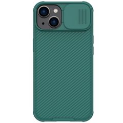 Nillkin CamShield Pro Case iPhone 14 Plus Armored Cover Camera Protector Green