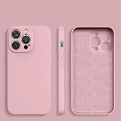 Silicone case iPhone 14 Plus silicone case pink-thumb-1