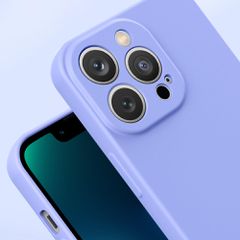 Silicone case iPhone 14 Plus silicone cover beige-thumb-4