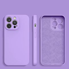 Silicone case iPhone 14 Plus silicone case purple-thumb-1