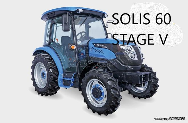 Solis '24 SOLIS S60 '23/cab/60HP/4WD/3067cc/STAGE V