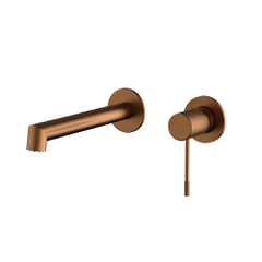 Orabella Terra Rose Gold - Μπαταρία νιπτήρος, εντοιχισμού 2 οπών 10255