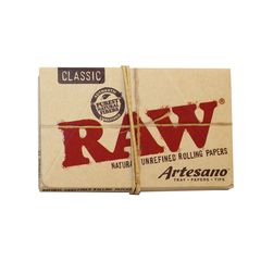 ΤΣΙΓΑΡΟΧΑΡΤΟ RAW CLASSIC 1, 1/4 50 ΦΥΛΛΩΝ + ΤΖΙΒΑΝΕΣ ARTESANO