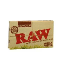 ΤΣΙΓΑΡΟΧΑΡΤΟ RAW ORGANIC HEMP ΔΙΠΛΟ 100 ΦΥΛΛΩΝ