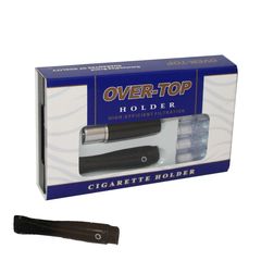 ΠΙΠΑ OVER TOP ΓΙΑ ΚΑΝΟΝΙΚΟ ΤΣΙΓΑΡΟ 8mm ΜΕ ΜΗΧΑΝΙΣΜΟ ΜΑΥΡΗ