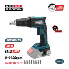 BBP5150 Κατσαβίδι Γυψοσανίδας Brushless 20V (Solo) - SOLO - BORMANN PRO (#036326)