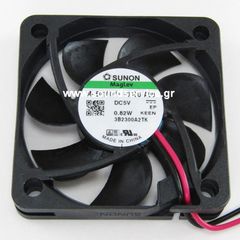 ΑΝΕΜΙΣΤΗΡΑΣ 5V-DC 50x50x10mm 2C 0.82W 0.07A 23m3/h 30dBA SUNON