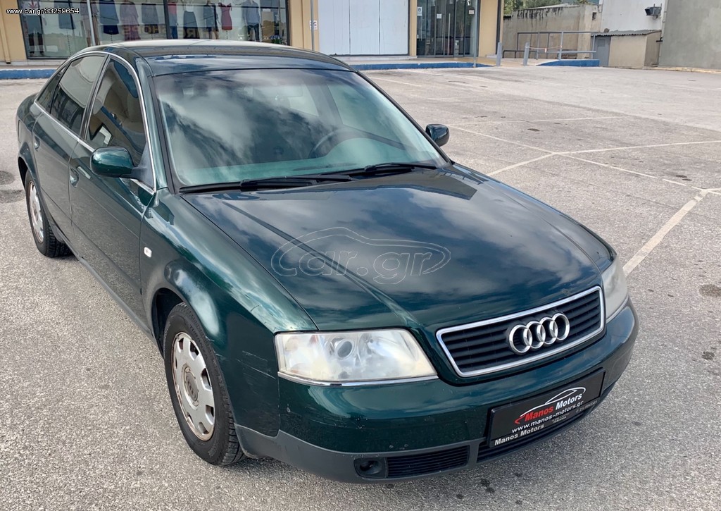 Audi A6 2000 1.8 ΠΛΗΡΩΜΕΝΑ ΤΕΛΗ 2026! ΥΓΡΑΕΡΙΟ! CLIMA! MANOS MOTORS