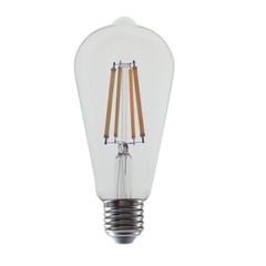 Διακοσμητική λάμπα led αβοκάντο E27 10W 230V θερμό λευκό φως 2700K 1220lm διάφανο κάλυμμα
