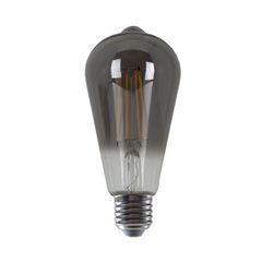 Διακοσμητική λάμπα led smοke αβοκάντο E27 8W 230V θερμό λευκό φως 1800K 400lm διάφανο κάλυμμα