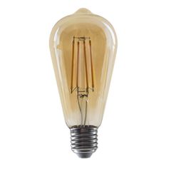 Διακοσμητική λάμπα led αβοκάντο E27 ντιμαριζόμενη 8W 230V 2700k θερμό φως 900lm με μελί κάλυμμα